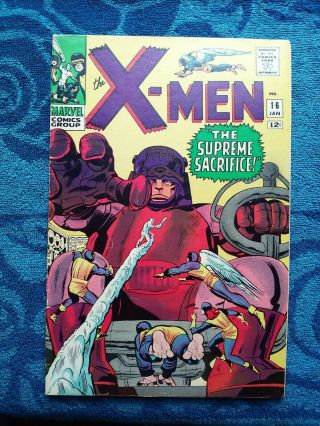 Marvel Comic Silver Age X - Men Issue 16