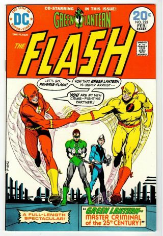 Flash 225 - Nm 1974 Dc Vintage Comic