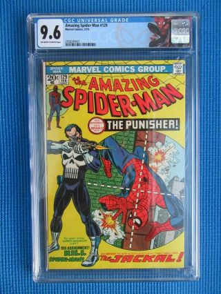 Spider - Man 129 - Cgc - (9.  6) - 1st Appearance Of The Punisher
