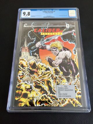 Caliber Presents 1 Cgc 9.  8 Nm/mt White Pages 1st Appearance Crow James O 
