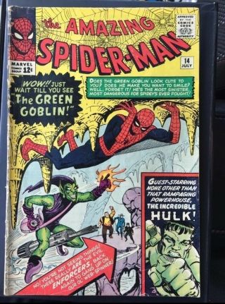 Spiderman 14 First Appearance Of The Green Goblin