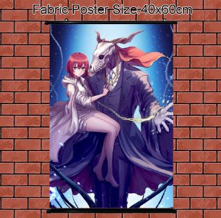 Cloth Poster Wall Scroll The Ancient Magus 