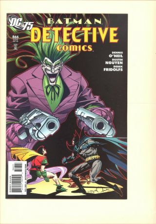 Detective Comics 866 Nm 1:50 Simonson Variant,  Homage 69 By Jerry Robinson