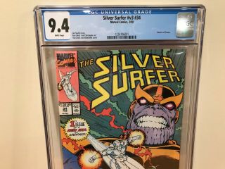 Silver Surfer 34 - CGC 9.  4 (Thanos Stories Start) 2