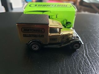Matchbox Ford Model A Delivery Truck Collector Club Mb38