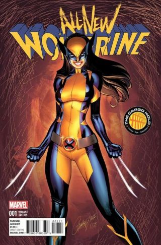 All Wolverine 1 Tch J Scott Campbell Color Variant Marvel Near