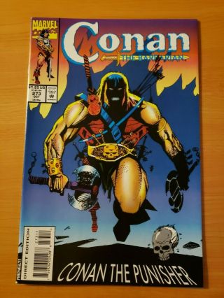 Conan The Barbarian 273 Direct Market Edition Near Nm 1993 Marvel