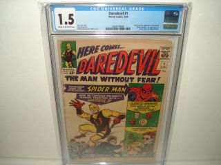 Daredevil 1 (apr 1964,  Marvel) Cgc 1.  5 First Appearance Of Daredevil