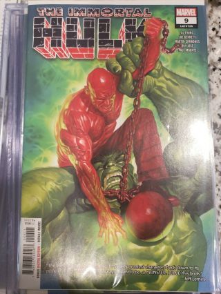 Immortal Hulk 9 Alex Ross Cover 1st Print Marvel Hot