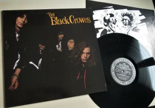 Black Crowes - Shake Your Money Maker - 1990 Def American Orig,  Picture Inner Ex