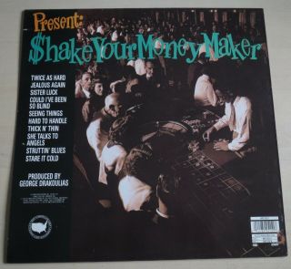 BLACK CROWES - Shake Your Money Maker - 1990 Def American Orig,  Picture Inner EX 2