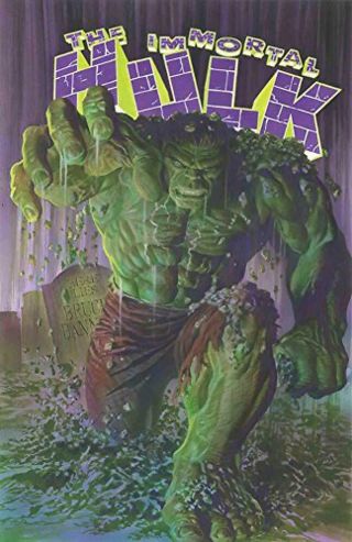 The Immortal Hulk 1 First Print Vf/nm Alex Ross Marvel Comics Rare