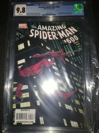 Spider - Man 600 Cgc 9.  8