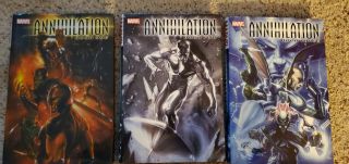 Annihalation Oversized Hardcovers Vol.  1 - 3 Marvel