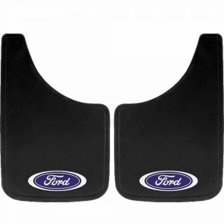 2pc Built Tough Oval 11x19 Mud Splash Guards Flaps For Car Truck Suv For Ford
