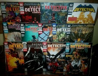 Detective Comics 989 - 1001 Full Run Dc Comics Countdown To 1000 Joker Nm 9.  4