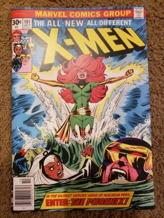X - Men 101 1st Phoenix Custom Made With Modern Reprint