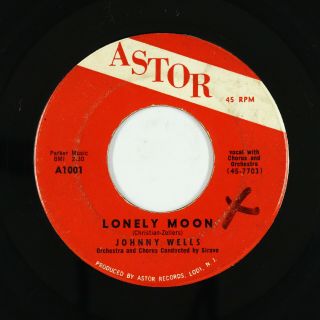 Northern Soul Popcorn 45 - Johnny Wells - Lonely Moon - Astor - Mp3