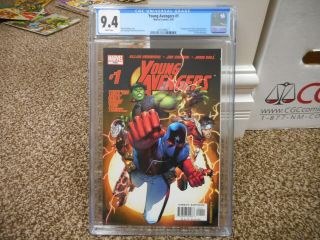 Young Avengers 1 Cgc 9.  4 Marvel 2005 1st Appearance Of Kate Bishop Nm White