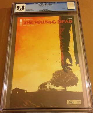 Walking Dead 193 Cgc 9.  8 1st Print In Hand Final Issue Sdcc 2019 Kirkman Amc Tv