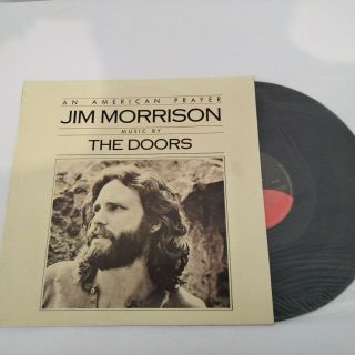 An American Prayer Jim Morrison/the Doors Us Vinyl Lp