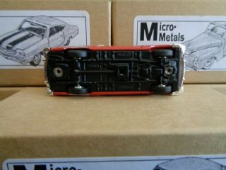 Rare Retired Micro - Metals ' 53FORD VICTORIA 1:87 HO Scale Hood Opens - 5