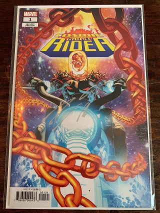 Cosmic Ghost Rider 1b Mike Deodato Variant 1st Print Signed By Cates Nm,  Unread