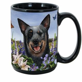 Australian Cattledog (blue Heeler) - Garden Party Dog Gift Mug