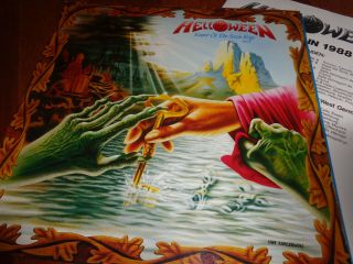 Helloween ‎– Keeper Of The Seven Keys Part II.  org,  1988.  Noise.  rare 7