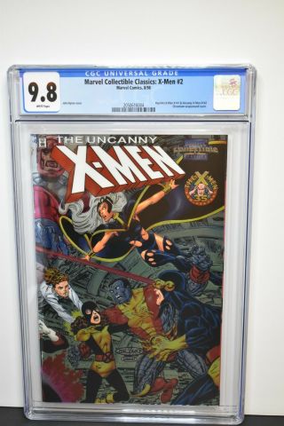 Marvel Collectible Classics: X - Men 2 (1998) Cgc Graded 9.  8 John Byrne Cover