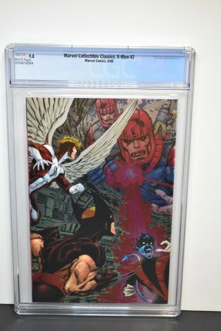 Marvel Collectible Classics: X - Men 2 (1998) CGC Graded 9.  8 John Byrne Cover 2