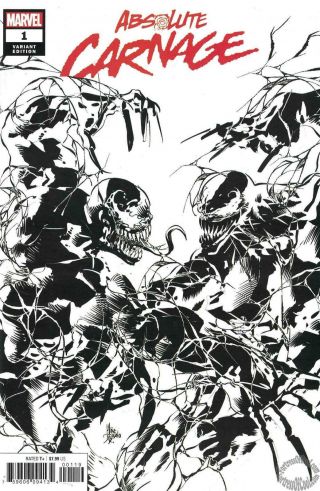 Absolute Carnage 1 (of 5) Deodato B&w Party Sketch Variant