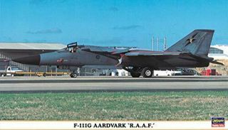 Hasegawa 1/72 F - 111g Aardvark " Australian Air Force " Plastic Model