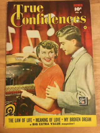 True Confidences,  4,  Canadian Issue June 1950