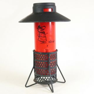 Vintage Pizza Hut Candle/lantern Display