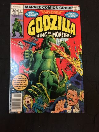 Marvel Comics Godzilla King Of The Monsters 1