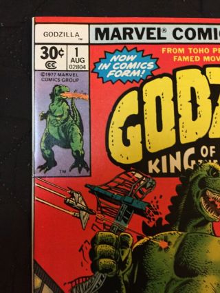 Marvel Comics Godzilla King Of The Monsters 1 2