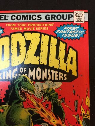 Marvel Comics Godzilla King Of The Monsters 1 3