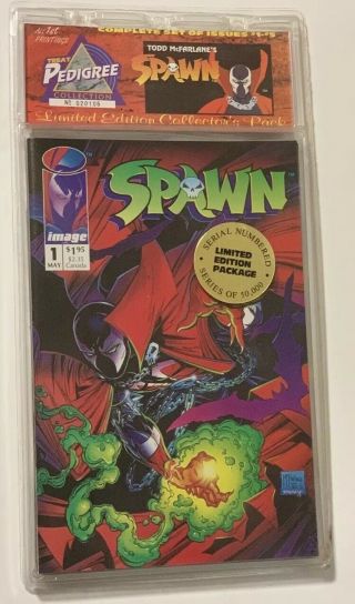 Spawn 1 - 5 Limited Edition Factory Todd Mcfarlane All 1st Print