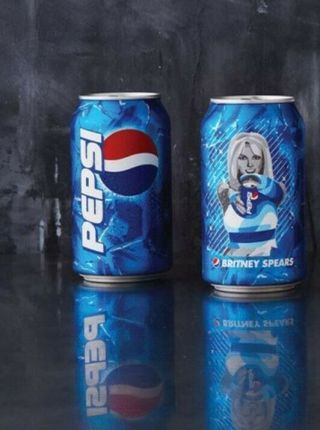 Britney Spears: Pepsi 2018 Rare Collectible Item 12oz Can 355ml Limited