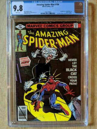 Spider - Man (1st Series) 194 1979 Cgc 9.  8 White Pages