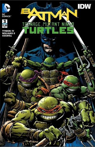 Batman Teenage Mutant Ninja Turtles 3 Tmnt Finch Chung La Mole Variant