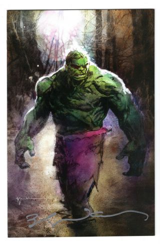 Immortal Hulk 20 Bill Sienkiewicz Signed Virgin Sdcc Variant 2/150