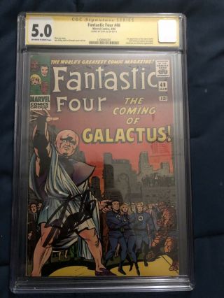 Fantastic Four 48&49 Cgc Signed By Stan Lee