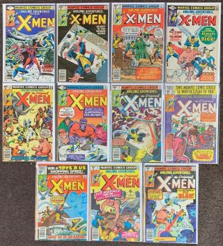 Adventures Featuring The X - Men 2,  3,  4,  5,  6,  7,  8,  10,  11,  12,  13 Marvel Comics