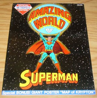 World Of Superman: Metropolis Edition 1 Fn Dc Treasury W/krypton Poster