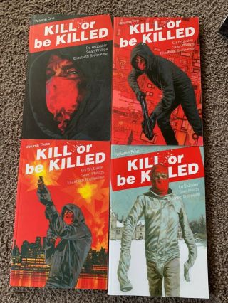 Kill Or Be Killed Vol 1 2 3 4 Tpb Set Reps 1 - 20 Image Comics New/unread