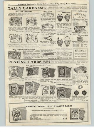 1919 Paper Ad Playing Poker Cards Denver Plaid 999 Steamboat Cadets Los Leones