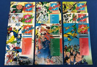 WHO ' S WHO DEFINITIVE DIRECTORY OF THE DC UNIVERSE 1 - 26,  UPDATE ' 87 ' 88 2