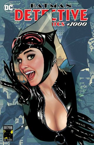 Batman Detective Comics 1000 Dc Adam Hughes Catwoman Trade Variant